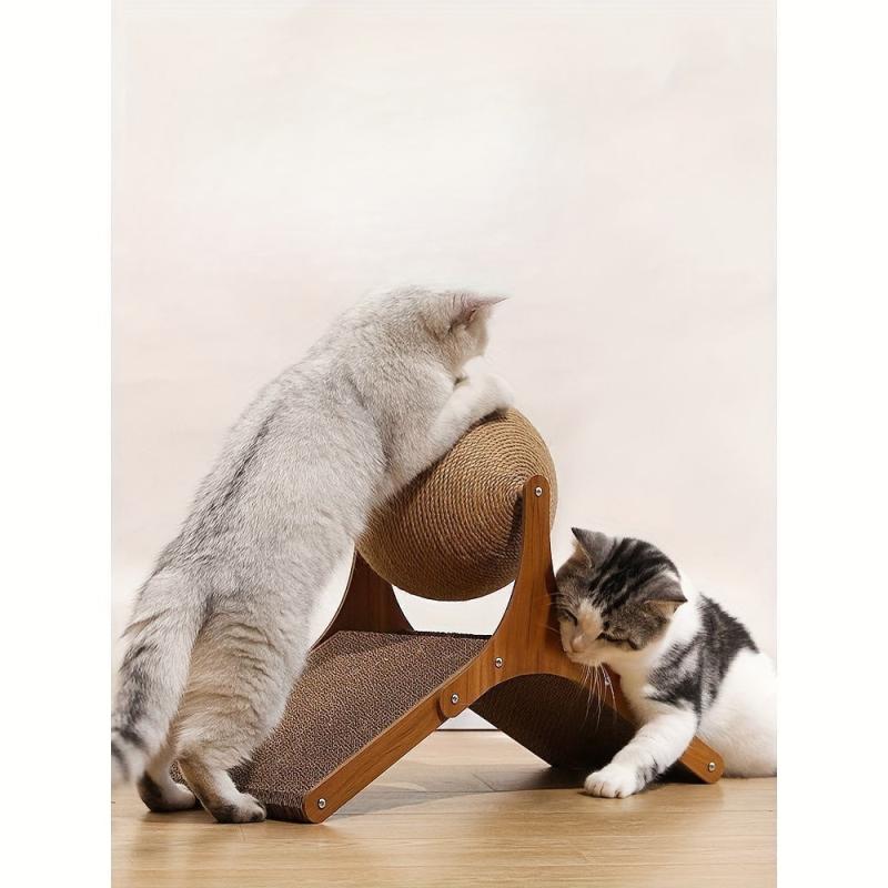 Rotatable Ball Cat Scratcher Toy Wear Resistant