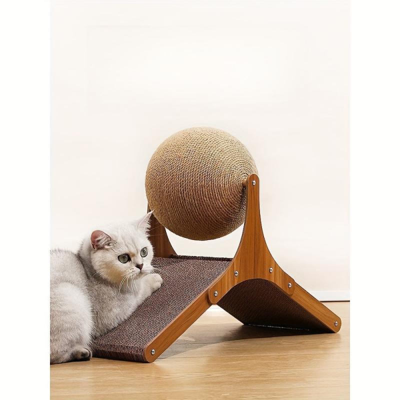 Rotatable Ball Cat Scratcher Toy Wear Resistant