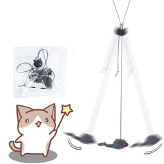 Interactive Plush Mice Cat Toy for Indoor Fun
