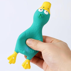 Chicken Durable Dog Chew Latex Toys Tough Squeaky Dog Grinding Teeth Toys