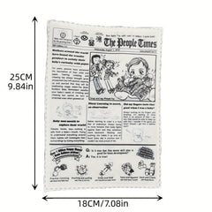 Pet Dog Newspaper Toy Chew Durable Squeaky Toy