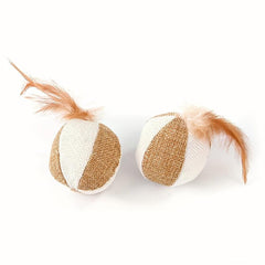 Soft Teething Chew Toys for Cats & Kittens with Catnip