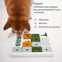 Interactive Dog Treat Puzzle Toy Slow Feeder for Dogs