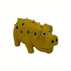 Mini Latex Dog Squeaky Pig Toy 10-16 cm