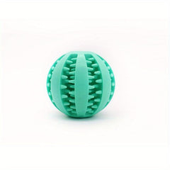 Dog Ball Toy Leaking Food Rubber Chew Molar Interactive Toy