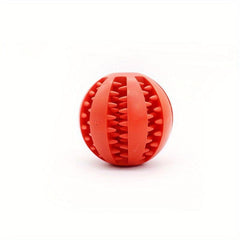 Dog Ball Toy Leaking Food Rubber Chew Molar Interactive Toy