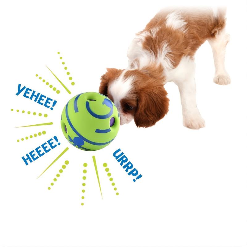 Interactive Pet Ball Toy for Dogs & Cats with Fun Giggle Sounds