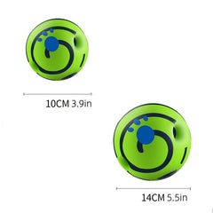 Interactive Pet Ball Toy for Dogs & Cats with Fun Giggle Sounds