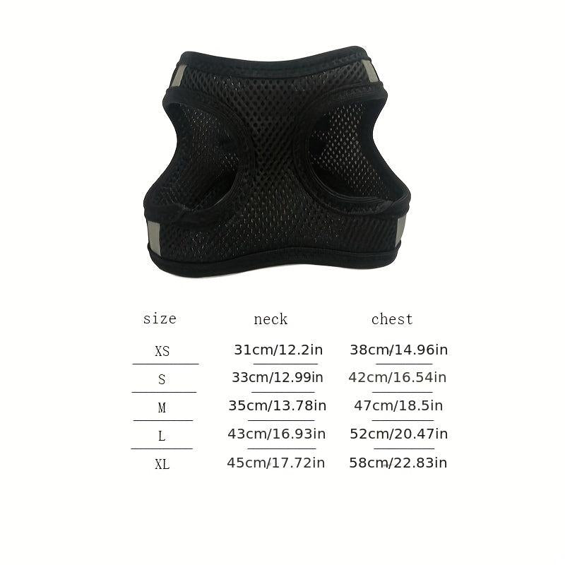 Soft Mesh Dog Harness Adjustable Step In Vest for Dogs