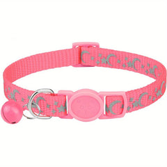 Personalized Stainless Steel Pet ID Tag with Star and Moon Graphic