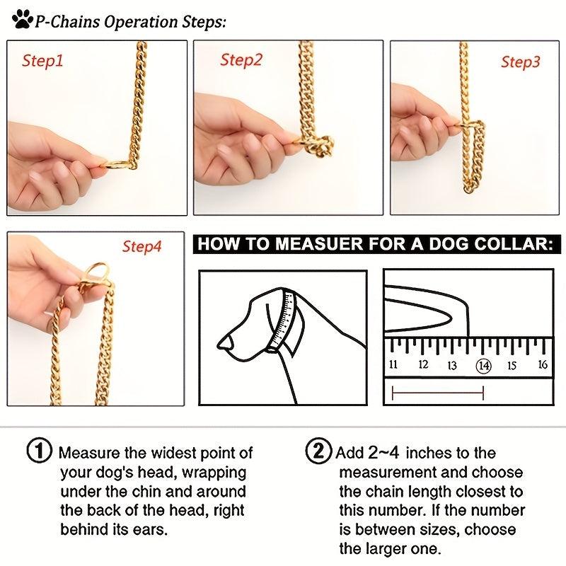 Cuban Link Dog Collar for Small/Medium Dogs