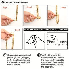 Cuban Link Dog Collar for Small/Medium Dogs