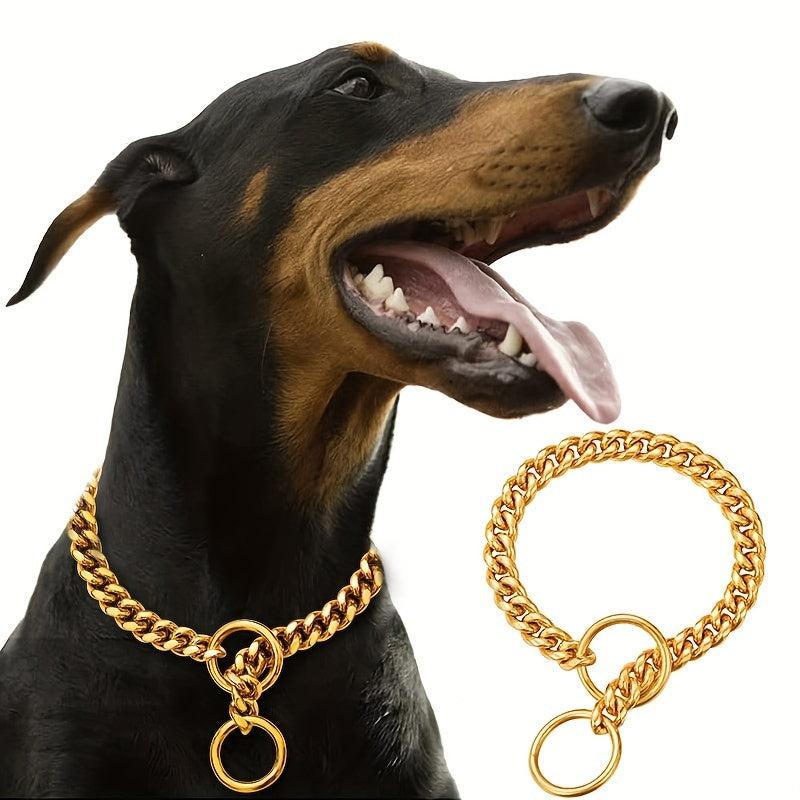 Cuban Link Dog Collar for Small/Medium Dogs