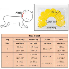 Sunflower Pet Collar Cat Recovery Anti Licking Collar For Cat
