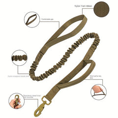 Heavy-Duty Tactical Dog Leash for Medium & Large Dogs