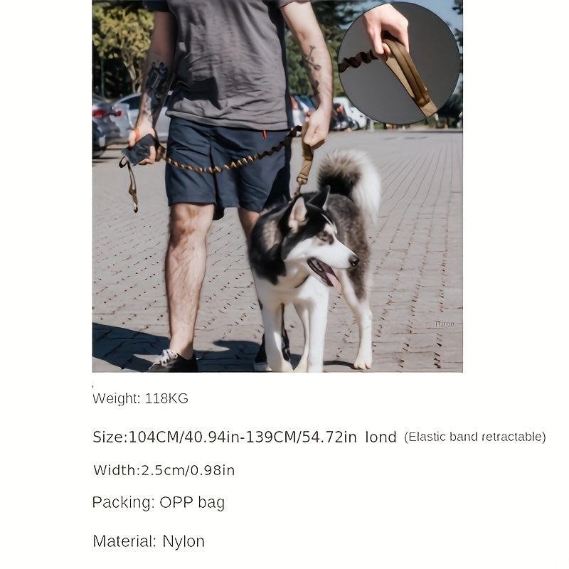 Heavy-Duty Tactical Dog Leash for Medium & Large Dogs