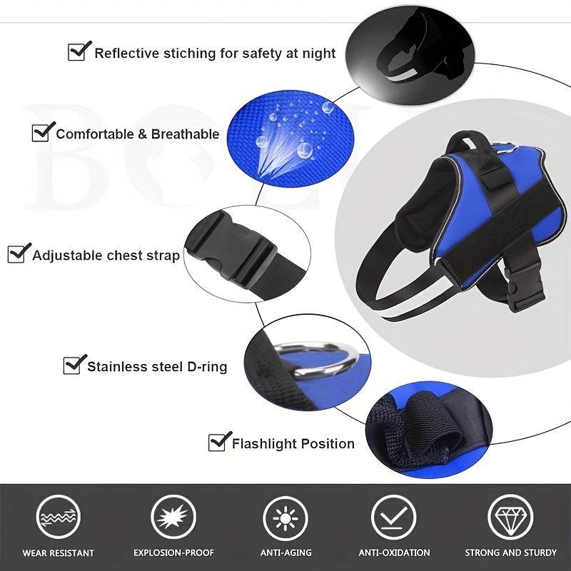Adjustable Dog Vest Harness for Outdoor Walking