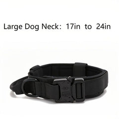 Nylon Dog Collar with Alloy Buckle for Medium and Large Dogs