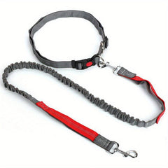 Explosion-proof Elastic Nylon Pet Running Lead Rope Leash Hands Dog Leash