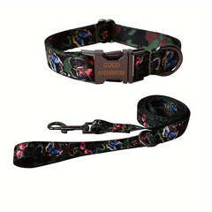 Custom Personalized Pet Dog Collar With Engraved Metal Buckle