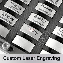 Custom Slide On Pet ID Tag - Deep Engraving