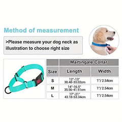 Reflective Dog Collar Quick Release Buckle for Small Medium Large Dogs