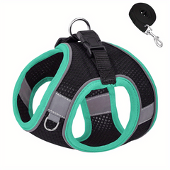 Breathable Reflective Dog Harness Choke Double Padded Adjustable Vest
