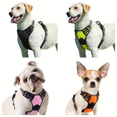 Reflective No Pull Dog Harness with Handle and Padding