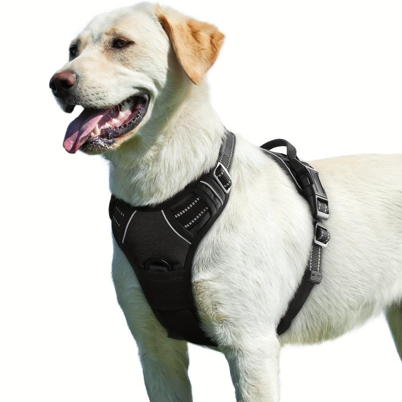 Reflective No Pull Dog Harness with Handle and Padding