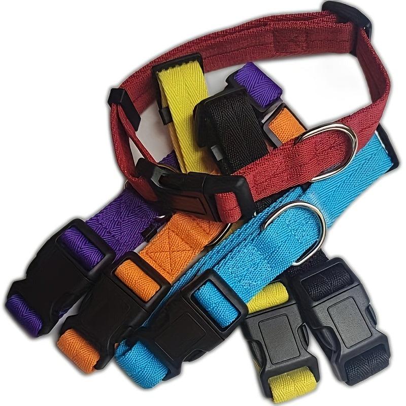 Adjustable Classic Dog Collar With Quick Release Buckle