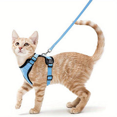 Escape Proof Cat Harness and Leash Soft Adjustable Vest