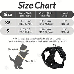 Escape Proof Cat Harness and Leash Soft Adjustable Vest