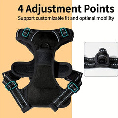 Reflective No Pull Dog Harness for Medium and Large Dogs Easy Walking