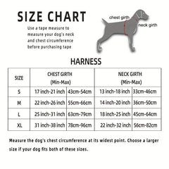 Reflective No Pull Dog Harness for Medium and Large Dogs Easy Walking