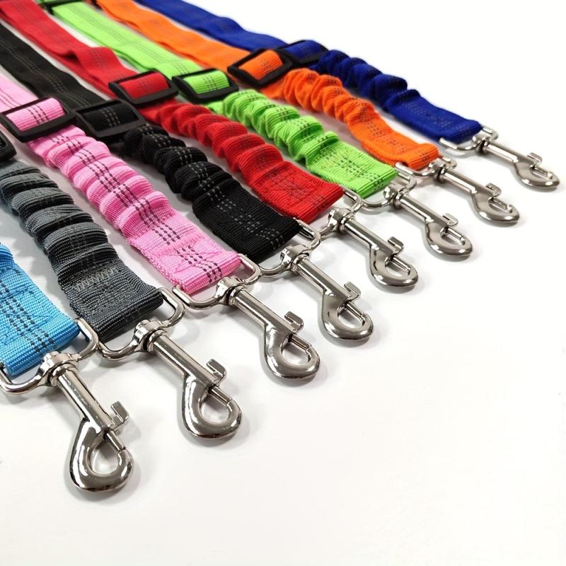 Adjustable Pet Car Seat Belt for Dogs and Cats with Reflective Strip