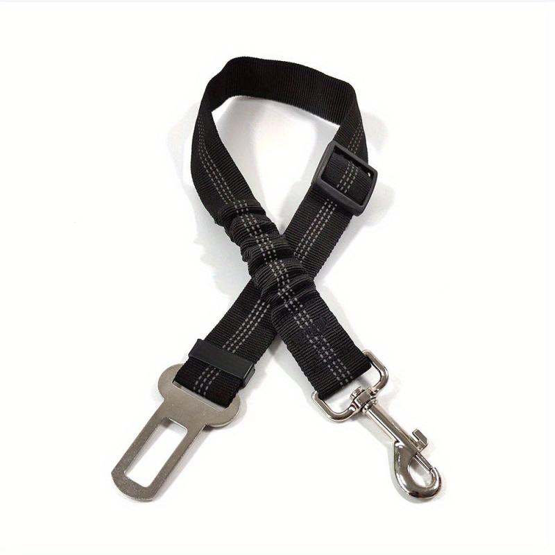 Adjustable Pet Car Seat Belt for Dogs and Cats with Reflective Strip
