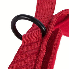 Tactical Dog Collar with Metal Buckle Adjustable Nylon Military Collar
