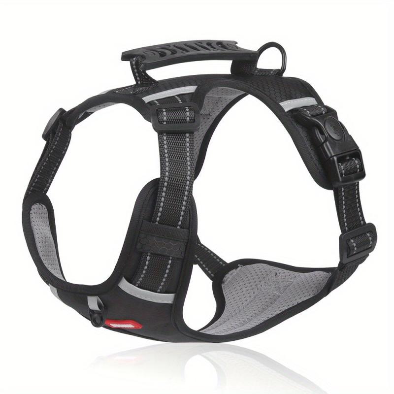 Adjustable No Pull Dog Harness with Training Handle and Soft Padding