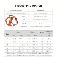 Adjustable No Pull Dog Harness with Training Handle and Soft Padding