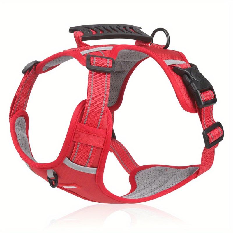 Adjustable No Pull Dog Harness with Training Handle and Soft Padding