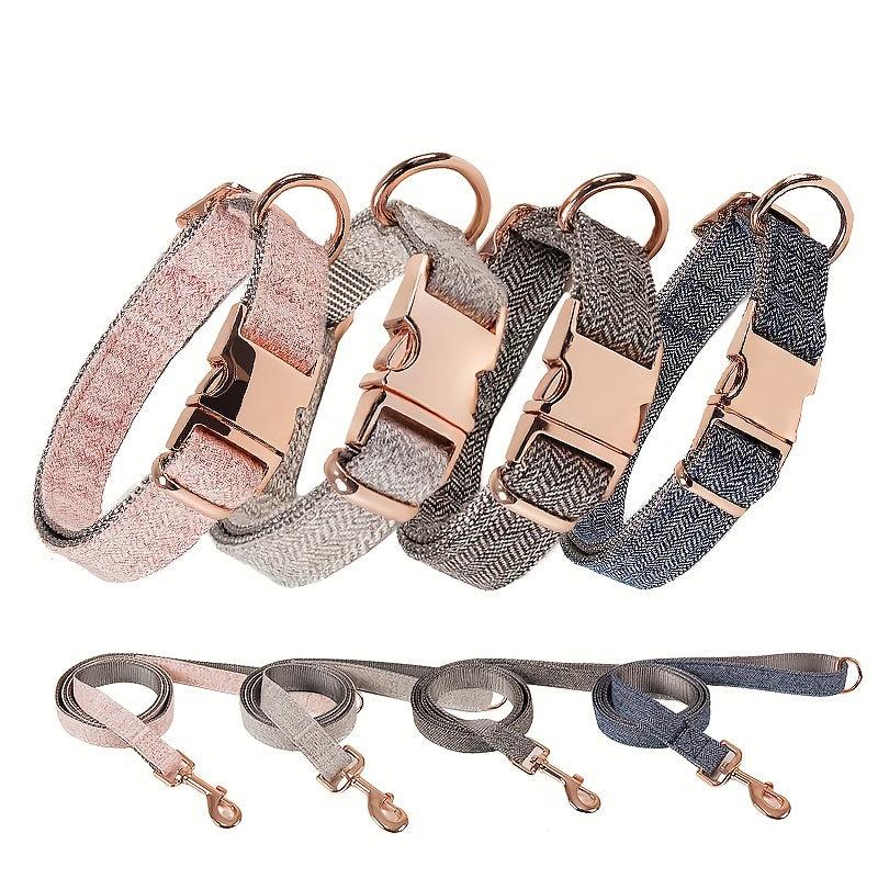 High Quality Pet Collar for Dogs with Cloth Material
