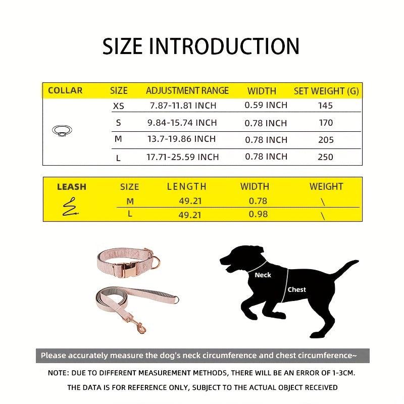 High Quality Pet Collar for Dogs with Cloth Material