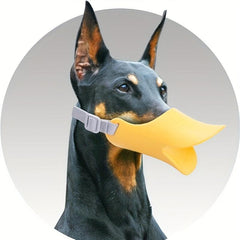 Duck Shaped Anti Bite Muzzle Soft Silicone Dog Mouth Cover