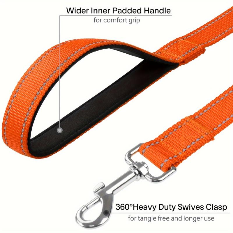Taglory Reflective Dog Leash for Medium and Small Dogs