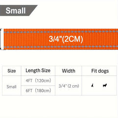Taglory Reflective Dog Leash for Medium and Small Dogs