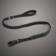 Retractable Dog Leash with Elastic Adjustment for Training & Comfort