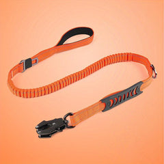 Retractable Dog Leash with Elastic Adjustment for Training & Comfort