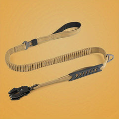 Retractable Dog Leash with Elastic Adjustment for Training & Comfort