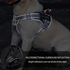Reflective Dog Harness for Outdoor Training and Walking