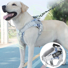 Reflective Dog Harness for Outdoor Training and Walking
